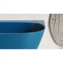 Ванна из литьевого мрамора Salini S-Stone Sofia Corner 102525MF 170x85 см L, покраска по RAL матовый полностью