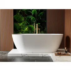 Ванна из литьевого мрамора Cezares Relax CZR-RELAX-170-80-57-SSB 170x80 см, отдельностоящая, белый