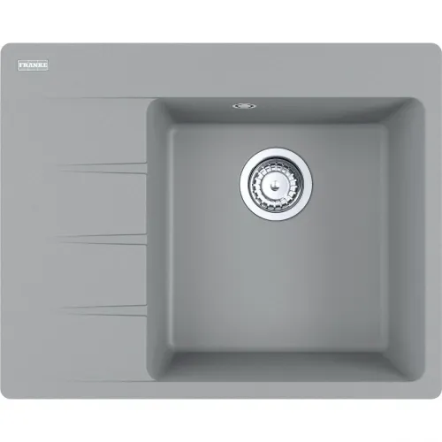 Кухонная мойка Fragranit Franke Centro CNG 611/211-62 TL серый камень 114.0639.709