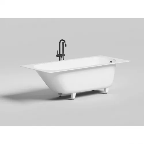 Ванна из литьевого мрамора Salini S-Sense Ornella 102312G 180x80 см, белый глянец