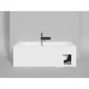 Ванна из литьевого мрамора Salini S-Sense Ornella 102312G 180x80 см, белый глянец