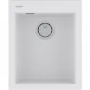 Кухонная мойка Paulmark Acrystone Decoration White PM934150-WH 41x50 см, белый