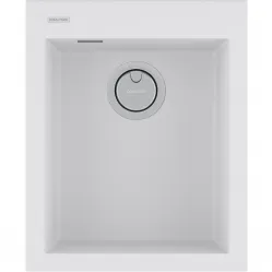 Кухонная мойка Paulmark Acrystone Decoration White PM934150-WH 41x50 см, белый