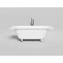 Ванна из литьевого мрамора Salini S-Sense Ornella Axis Kit 103513G 170,5x75,5 см, белый глянец