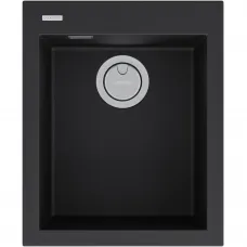 Кухонная мойка Paulmark Acrystone Decoration Anthracite PM934150-AN 41x50 см, антрацит