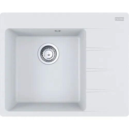 Кухонная мойка Fragranit Franke Centro CNG 611/211-62 TL белый 114.0639.711