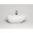 Ванна из литьевого мрамора Salini S-Stone Paola IN Classic 101611SM 160x77 см, отдельностоящая, белый матовый