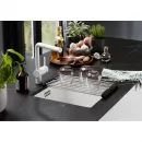 Кухонная мойка Blanco Subline 400-U InFino шампань 523428
