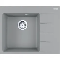 Кухонная мойка Fragranit Franke Centro CNG 611/211-62 TL серый камень 114.0639.716