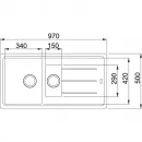 Кухонная мойка Franke Basis BFG 651 графит 114.0259.949