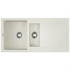 Кухонная мойка Tetogranit Omoikiri Sakaime 100-2-WH белый 4993895