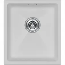 Кухонная мойка Paulmark Lumi LU41-WH 41x46 см, белый