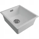 Кухонная мойка Paulmark Lumi LU41-WH 41x46 см, белый