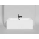 Ванна из литьевого мрамора Salini S-Sense Orlanda Axis 103213G 170x75 см, белый глянец