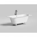 Ванна из литьевого мрамора Salini S-Sense Ornella Axis 104613M 170x70 см, белый матовый