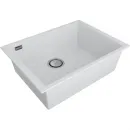 Кухонная мойка Paulmark Acrystone Neo Classic White PM966044-WH 60x43,5 см, белый