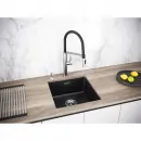 Кухонная мойка Paulmark Lumi LU45-BL 45,5x46 см, черный