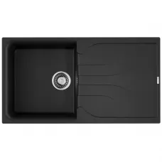 Кухонная мойка Tetogranit Omoikiri Yasugata 100-BL черный 4993844