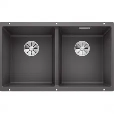Кухонная мойка Blanco Subline 350/350-U InFino темная скала 523575