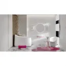 Ванна из литьевого мрамора Salini S-Sense Oriente Ofuro 1043101M 140x80 см, отдельностоящая, белый матовый