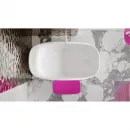 Ванна из литьевого мрамора Salini S-Sense Oriente Ofuro 1043101M 140x80 см, отдельностоящая, белый матовый