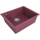 Кухонная мойка Paulmark Acrystone Neo Classic Merlot PM965644-ME 56x43,5 см, бордо