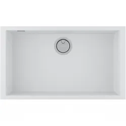 Кухонная мойка Paulmark Acrystone Neo Classic White PM967644-WH 76x43,5 см, белый
