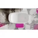 Ванна из литьевого мрамора Salini S-Sense Oriente Ofuro 1043101G 140x80 см, отдельностоящая, белый глянец