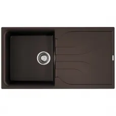 Кухонная мойка Tetogranit Omoikiri Yasugata 100-DC темный шоколад 4993848