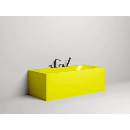 Ванна из литьевого мрамора Salini S-Sense Fabia 102612GF 180x80 см, покраска по RAL глянец полностью