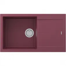 Кухонная мойка Paulmark Acrystone Extensio Merlot PM988650-ME 86x50 см, бордо
