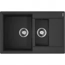 Кухонная мойка Tetogranit Omoikiri Daisen 78-2T-BL черный 4993535