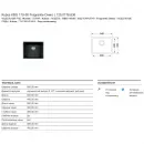 Кухонная мойка Franke Kubus KBG 110-50 оникс 125.0176.636