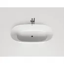 Ванна из литьевого мрамора Salini S-Sense Sofia Light 103711G 164,5x75,5 см, отдельностоящая, белый глянец