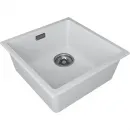 Кухонная мойка Paulmark Lumi LU45SK-WH 45,5x44 см, белый