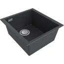 Кухонная мойка Paulmark Acrystone Neo Classic Anthracite PM964144-AN 41x43,5 см, антрацит