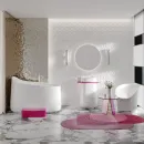 Ванна из литьевого мрамора Salini S-Sense Oriente Ofuro 1043101GF 140x80 см, отдельностоящая, покраска по RAL глянец полностью