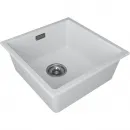Кухонная мойка Paulmark Lumi LU45-WH 45,5x46 см, белый