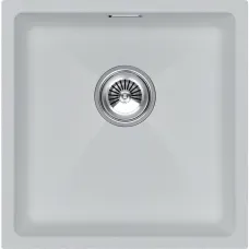 Кухонная мойка Paulmark Lumi LU45-WH 45,5x46 см, белый