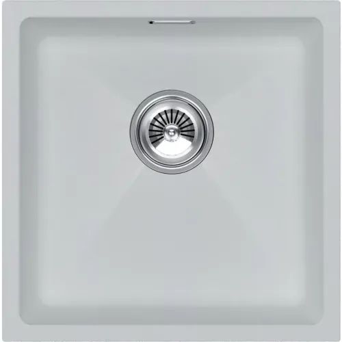 Кухонная мойка Paulmark Lumi LU45-WH 45,5x46 см, белый
