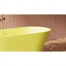Ванна из литьевого мрамора Salini S-Sense Mona 102911GF 180,7x81,5 см, отдельностоящая, покраска по RAL глянец полностью