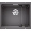 Кухонная мойка Blanco Etagon 500-U InFino темная скала 522228