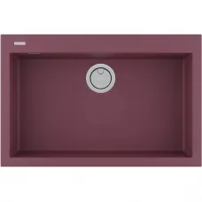 Кухонная мойка Paulmark Acrystone Decoration Merlot PM937650-ME 76x50 см, бордо