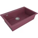 Кухонная мойка Paulmark Acrystone Decoration Merlot PM937650-ME 76x50 см, бордо