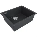 Кухонная мойка Paulmark Acrystone Neo Classic Anthracite PM965644-AN 56x43,5 см, антрацит