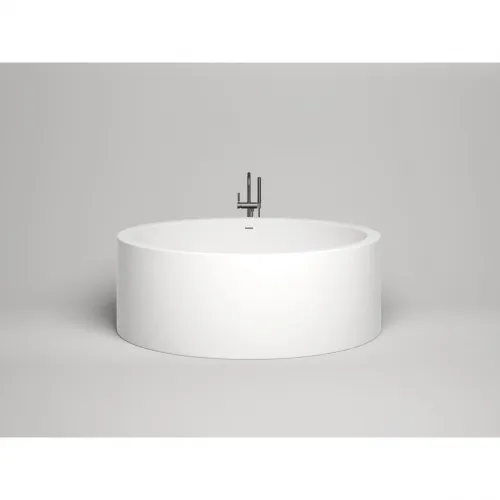 Ванна из литьевого мрамора Salini S-Sense Isola 101111M 200x200 см, отдельностоящая, белый матовый