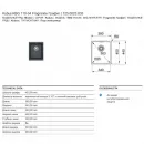 Кухонная мойка Franke Kubus KBG 110-34 графит 125.0023.833