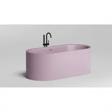 Ванна из литьевого мрамора Salini S-Stone Perla 1049201MF 170x80 см, отдельностоящая, покраска по RAL матовый полностью