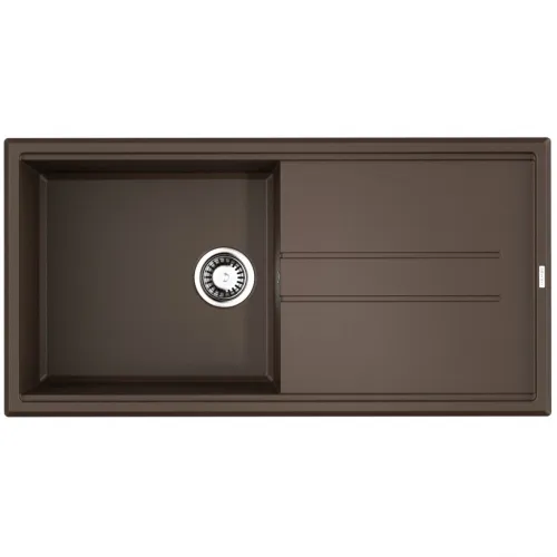 Кухонная мойка Tetogranit Omoikiri Tedori 100-DC темный шоколад 4993920