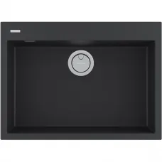 Кухонная мойка Paulmark Acrystone Decoration Anthracite PM936950-AN 69x50 см, антрацит